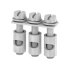 WEIDMÜLLER - Querverbinder, geschraubt, Pole:3, Raster 6mm, 24A, grau