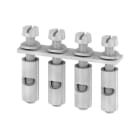 WEIDMÜLLER - Querverbinder, geschraubt, Pole:4, Raster 6mm, 41A, grau