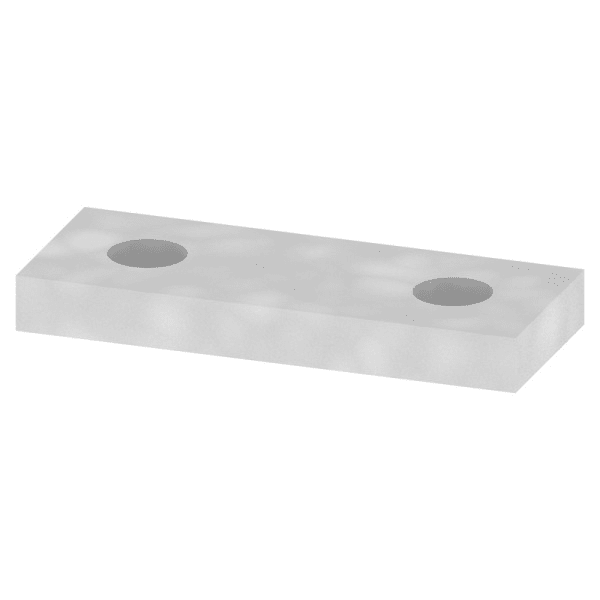 WEIDMÜLLER - Querverbinder, geschraubt, Pole:2, Raster 14mm, 180A, grau