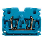 WEIDMÜLLER - Durchgangs-Reihenklemme, Zugfederanschluss, 2.5mm², 800V, 24A, blau