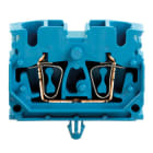 WEIDMÜLLER - Durchgangs-Reihenklemme, Zugfederanschluss, 2.5mm², 800V, 24A, blau