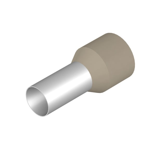 WEIDMÜLLER - Aderendhülse, isoliert, 35mm², Abisolierlänge: 19mm, beige