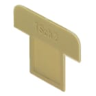 WEIDMÜLLER - Trennscheibe (Klemmen), PA 66, beige, Dauergebrauchstemperatur,mAx.: 100 °C