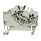 WEIDMÜLLER - Durchgangs-Reihenklemme, Zugfederanschluss, 2.5mm², 800V, 24A, dunkelbeige