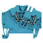 WEIDMÜLLER - Durchgangs-Reihenklemme, Zugfederanschluss, 2.5mm², 800V, 24A, blau
