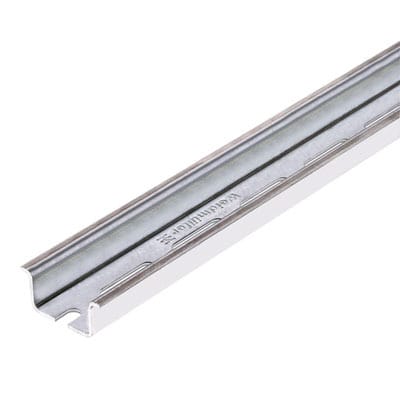 WEIDMÜLLER - Tragschiene mit Langloch, 35x15x2000mm, 5.2x25mm, Stahl, verzinkt, passiviert