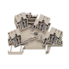 WEIDMÜLLER - Bauelement-Reihenklemme, Zugfederanschluss, 4mm², 800V, 1A, dunkelbeige