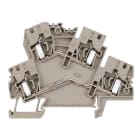 WEIDMÜLLER - Mehrstock-Reihenklemme, Zugfederanschluss, 4mm², 800V, 32A, dunkelbeige