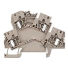 WEIDMÜLLER - Mehrstock-Reihenklemme, Zugfederanschluss, 4mm², 800V, 32A, dunkelbeige
