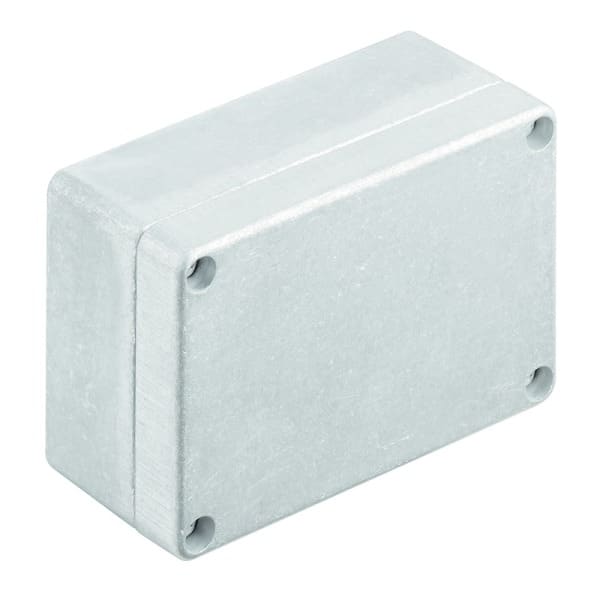 WEIDMÜLLER - Aluminium-Leergehäuse Klippon K, 100x70x45mm, unbehandelt, silber silber