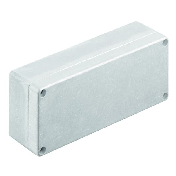 WEIDMÜLLER - Aluminium-Leergehäuse Klippon K, 165x70x45mm, unbehandelt, silber silber
