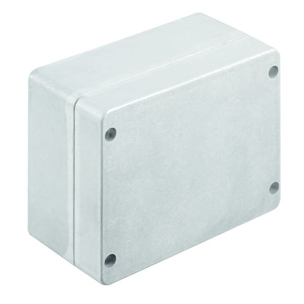 WEIDMÜLLER - Aluminium-Leergehäuse Klippon K, 200x160x100mm, unbehandelt, silber silber