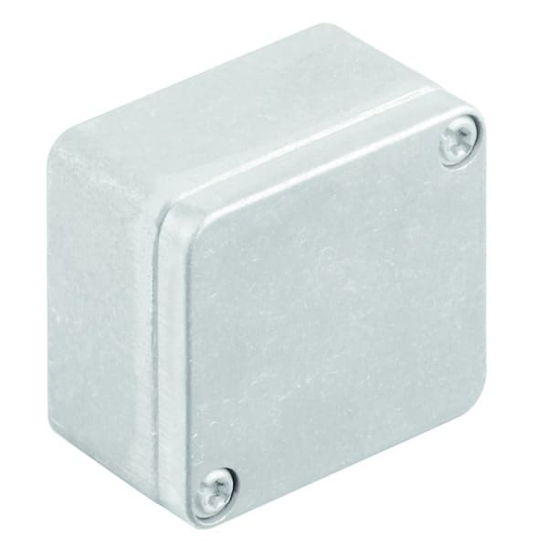 WEIDMÜLLER - Aluminium-Leergehäuse Klippon K, 50x45x30mm, unbehandelt, silber silber