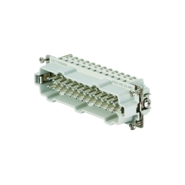 WEIDMÜLLER - HDC-Einsatz Stift, 500V, 16A, Pole:24, Schraubanschl, BG 8