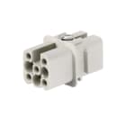 WEIDMÜLLER - HDC-Einsatz Buchse, 50 V, 10A, Pole:8, Crimpanschl, BG 1