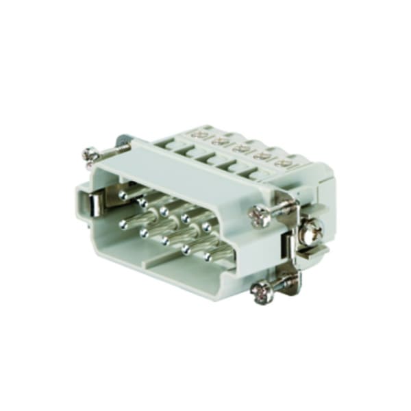 WEIDMÜLLER - HDC-Einsatz Stift, 250V, 16A, Pole:10, Schraubanschl, BG 2