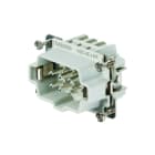 WEIDMÜLLER - HDC-Einsatz Stift, 500V, 24A, Pole:6, Zugfederanschl, BG 3