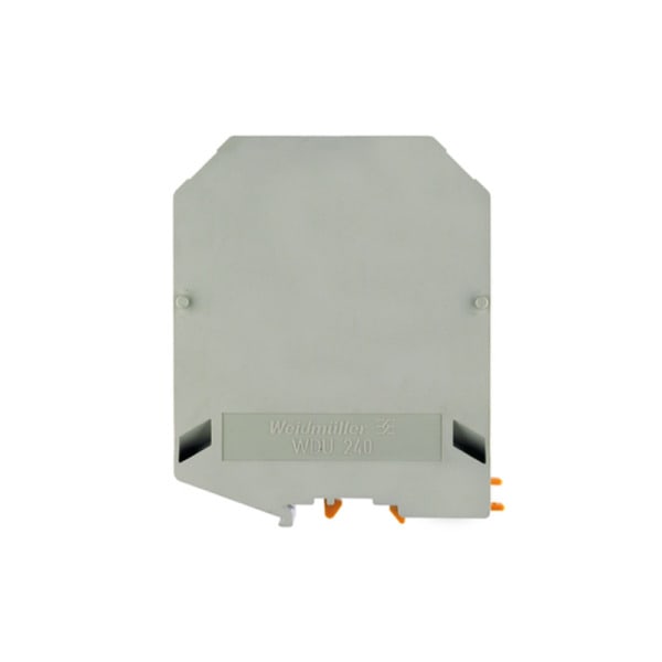 WEIDMÜLLER - Durchgangs-Reihenklemme, Schraubanschl, 240mm², 1000V, 415A, dunkelbeige
