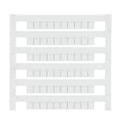 WEIDMÜLLER - Klemmenmarkierung, Raster 5mm, weiß