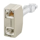 WEIDMÜLLER - Adapterstecker, IP20, Anschluss 1: RJ45