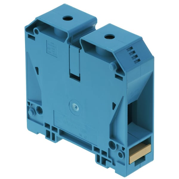WEIDMÜLLER - Durchgangs-Reihenklemme, Schraubanschl, 120mm², 1000V, 269A, blau
