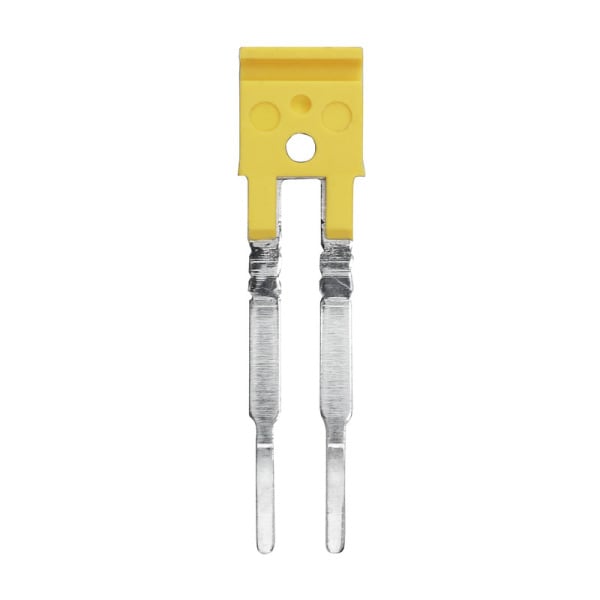 WEIDMÜLLER - Querverbinder, gesteckt, Pole:2, Raster 3.5mm, Isoliert, 17.5A, gelb