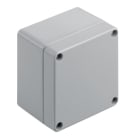 WEIDMÜLLER - Aluminium-Leergehäuse Klippon K, 75x80x57mm, Pulverbeschichtet, silbergrau
