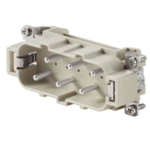 WEIDMÜLLER - HDC-Einsatz Stift, 400V, 35 A, Pole:6, Schraubanschl, BG 6