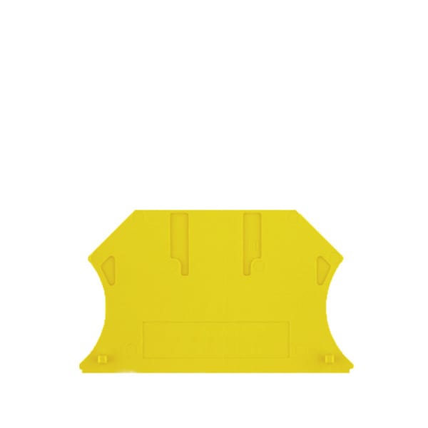 WEIDMÜLLER - Abschlussplatte, 56 mm x 1.5 mm, gelb
