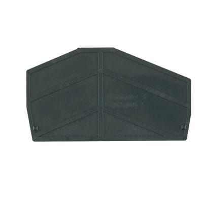 WEIDMÜLLER - Abschlussplatte, 67.95 mm x 2 mm, schwarz