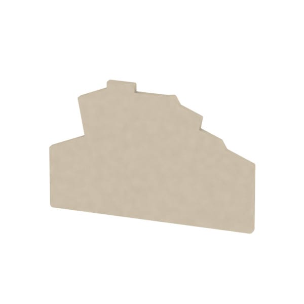 WEIDMÜLLER - Trennwand, Abschluss- und Zwischenplatte, 72.35 mm x 47.45 mm