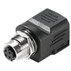 WEIDMÜLLER - Adapterstecker RJ45, IP67, Anschluss 1: RJ45, Anschluss 2: M12, Schirmung: Ja