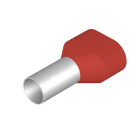 WEIDMÜLLER - Aderendhülse, Zwillings-Aderendhülse, 10mm², Abisolierlänge: 17mm, rot