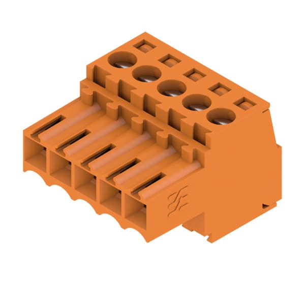 WEIDMÜLLER - Leiterplattensteckverbinder (Leiter), 3.50mm, Polzahl: 5, Zugbügelanschluss