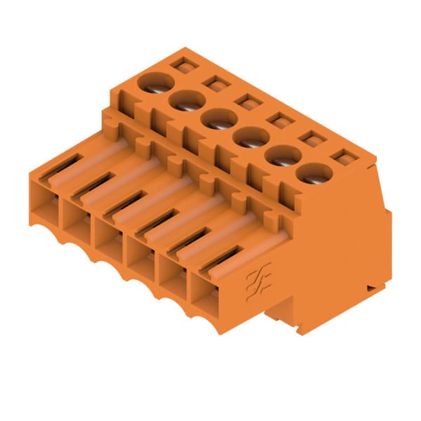 WEIDMÜLLER - Leiterplattensteckverbinder (Leiter), 3.50mm, Polzahl: 6, Zugbügelanschluss