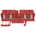 WEIDMÜLLER - Durchgangs-Reihenklemme, Zugfederanschluss, 2.5mm², 800V, 24A, rot