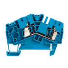 WEIDMÜLLER - Durchgangs-Reihenklemme, Zugfederanschluss, 4mm², 800V, 32A, blau