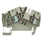 WEIDMÜLLER - Durchgangs-Reihenklemme, Zugfederanschluss, 4mm², 800V, 32A, dunkelbeige