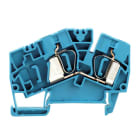 WEIDMÜLLER - Durchgangs-Reihenklemme, Zugfederanschluss, 6mm², 800V, 41A, blau