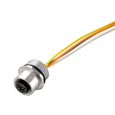WEIDMÜLLER - Einbaustecker M12 Stift gerade PG9