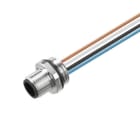 WEIDMÜLLER - Einbaustecker M12 Stift gerade PG9