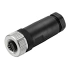 WEIDMÜLLER - Freikonfektionierb.Stecker M12 Buchse gerade