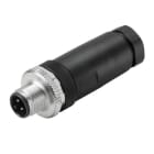 WEIDMÜLLER - Freikonfektionierb.Stecker M12 Stift gerade