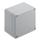 WEIDMÜLLER - Aluminium-Leergehäuse Klippon K, 122x120x81mm, Pulverbeschichtet, silbergrau
