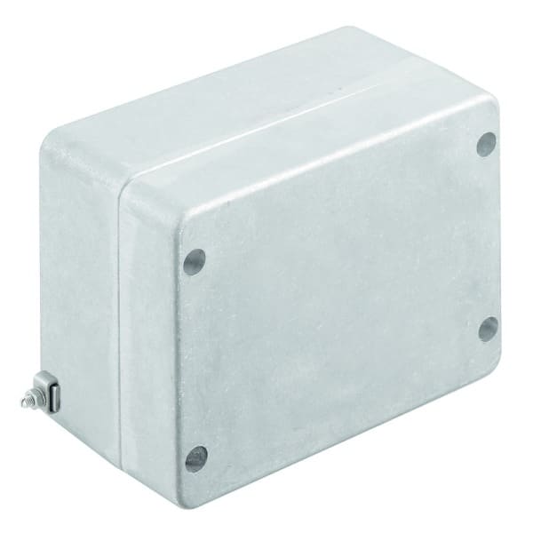 WEIDMÜLLER - Aluminium-Leergehäuse Klippon K, 170x130x90mm, unbehandelt, silber