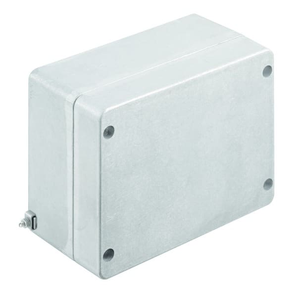 WEIDMÜLLER - Aluminium-Leergehäuse Klippon K, 200x160x100mm, unbehandelt, silber