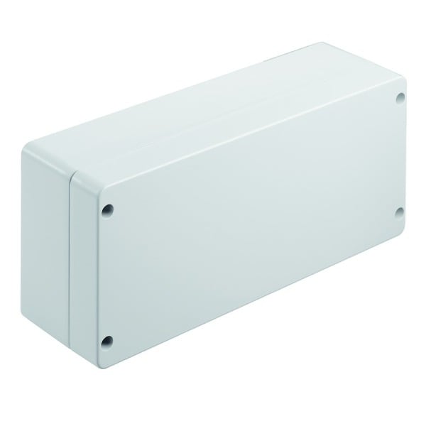 WEIDMÜLLER - Aluminium-Leergehäuse Klippon K, 350x160x100mm, Pulverbeschichtet, silbergrau