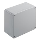 WEIDMÜLLER - Aluminium-Leergehäuse Klippon K, 160x160x91mm, Pulverbeschichtet, silbergrau