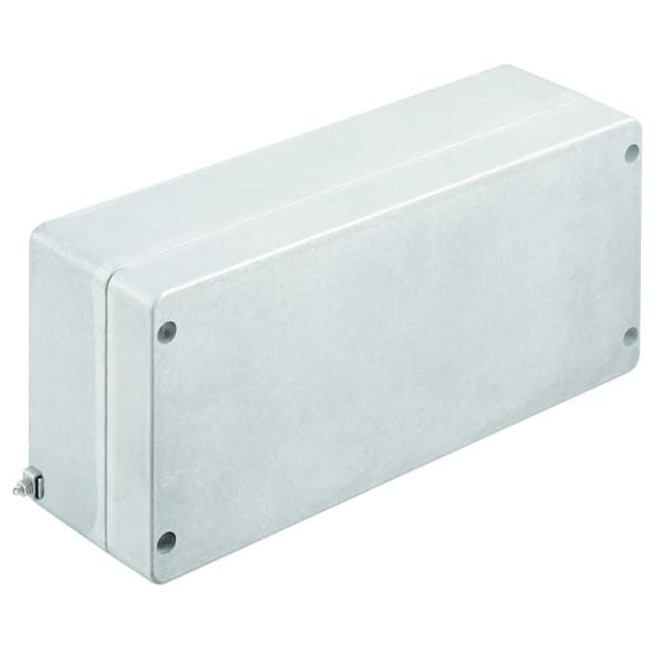 WEIDMÜLLER - Aluminium-Leergehäuse Klippon K, 350x160x91mm, unbehandelt, silber