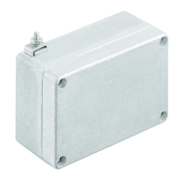 WEIDMÜLLER - Aluminium-Leergehäuse Klippon K, 100x70x45mm, unbehandelt, silber